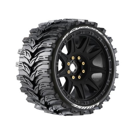Däck & Fälg MT-CYCLONE Speed 3,8" (Lös Hex 0" & 1/2" Offset) Soft MFT (2)