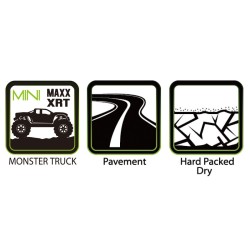 Däck & Fälg ST-ROCKET Mini Maxx/ XRT (0 & 1/2 Offset Hex) (2)