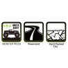 Tires & Wheels ST-ROCKET Mini Maxx/ XRT (0 & 1/2 Offset Hex) (2)