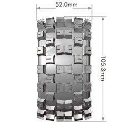 Tires & Wheels ST-MCROSS Mini Maxx/ XRT (0 & 1/2 Offset Hex) (2)