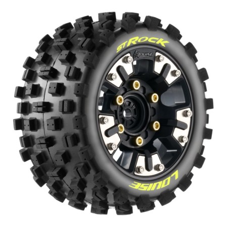 Tires & Wheels ST-ROCK Mini Maxx/ XRT (Lös 0, 1/2 Offset Hex) (2)