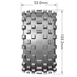 Däck & Fälg ST-ROCK Mini Maxx/ XRT (0 & 1/2 Offset Hex) (2)