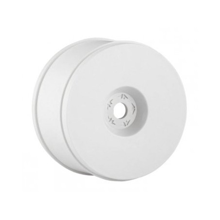 Wheel 1/8 Truggy 0-Offset White (2)
