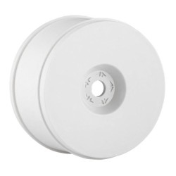 Wheel 1/8 Truggy 0-Offset White (2)