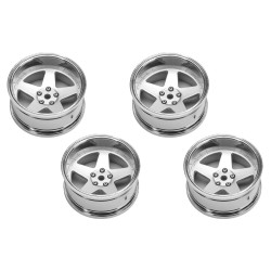Fälg Drift 5-Eker Matt Silver (2,4,6,8mm Offset) 12mm Hex (4)