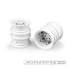 Krimson Dually - 2.6" dual truck wheels w/ adaptors, covers - (white) - 2pc.