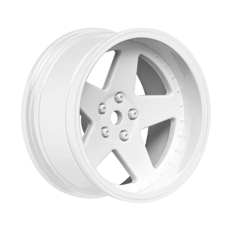Fälg Drift 5-Eker Vit (2,4,6,8mm Offset) 12mm Hex (4)