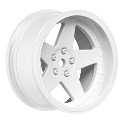 Fälg Drift 5-Eker Vit (2,4,6,8mm Offset) 12mm Hex (4)