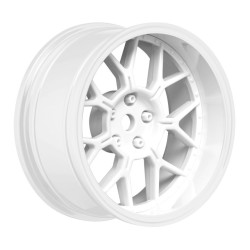 Wheels Drift 14-Spoke White (2,4,6,8mm Offset) 12mm Hex (4)