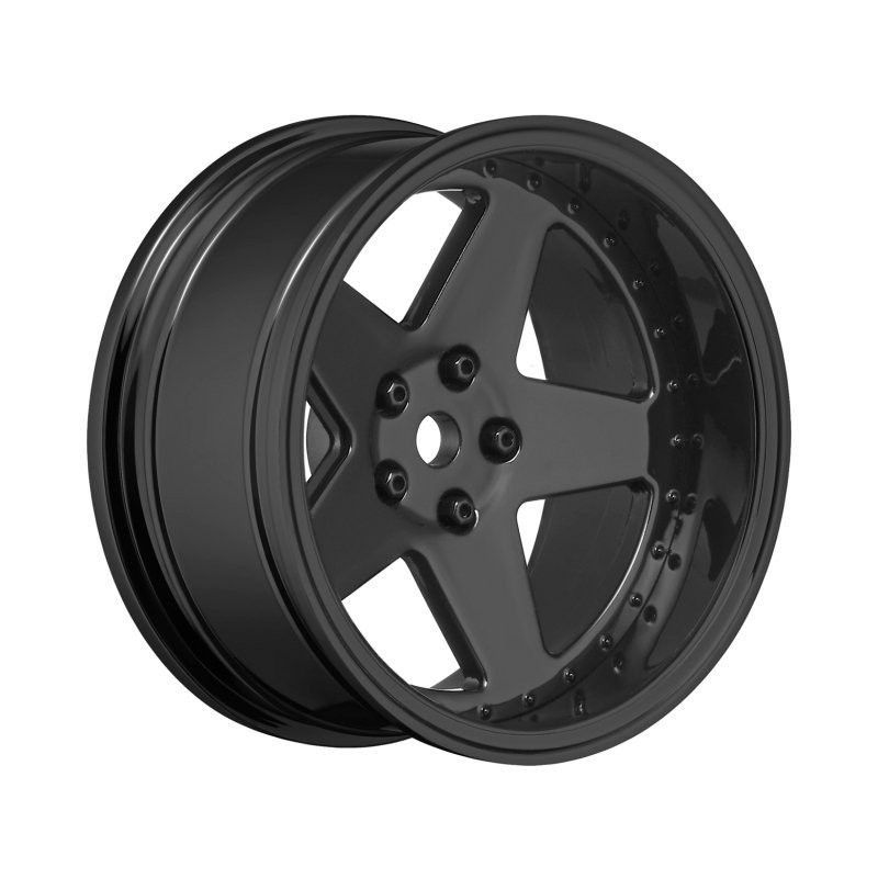 Fälg Drift 5-Eker Svart (2,4,6,8mm Offset) 12mm Hex (4)