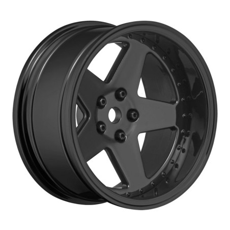 Fälg Drift 5-Eker Svart (2,4,6,8mm Offset) 12mm Hex (4)