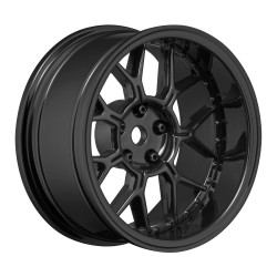 Wheels Drift 14-Spoke Black (2,4,6,8mm Offset) 12mm Hex (4)