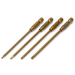 Power Tool Bits Straight Hex Set 1.5, 2, 2.5, 3mm