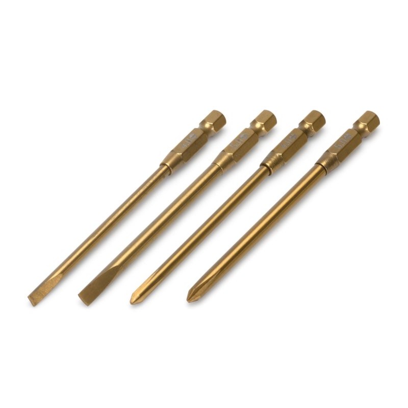 Power Tool Bits Set Stjärnskruv & Spårskruv 4 & 5mm
