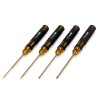 Pro TiN Allen Wrench Straight Hex Tool Set - 1.5, 2, 2.5 & 3mm