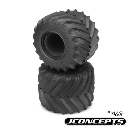 Renegades - Monster Truck tire - blue compound (Fits - 3377 2.6 x 3.6" MT wheel)