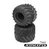 Renegades - Monster Truck tire - blue compound (Fits - 3377 2.6 x 3.6" MT wheel)