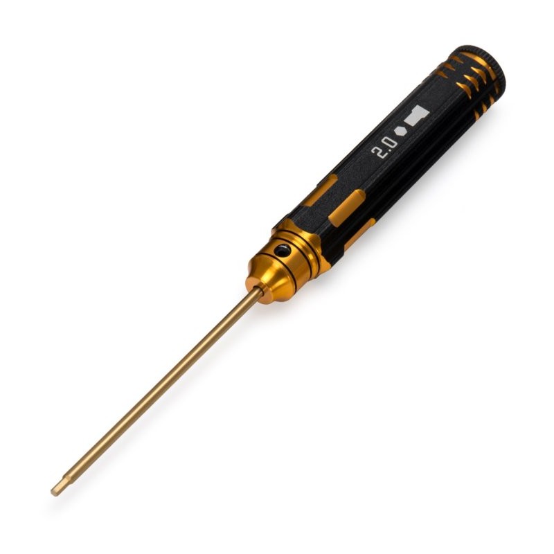Pro TiN Insexnyckel Rak - 2.0mm