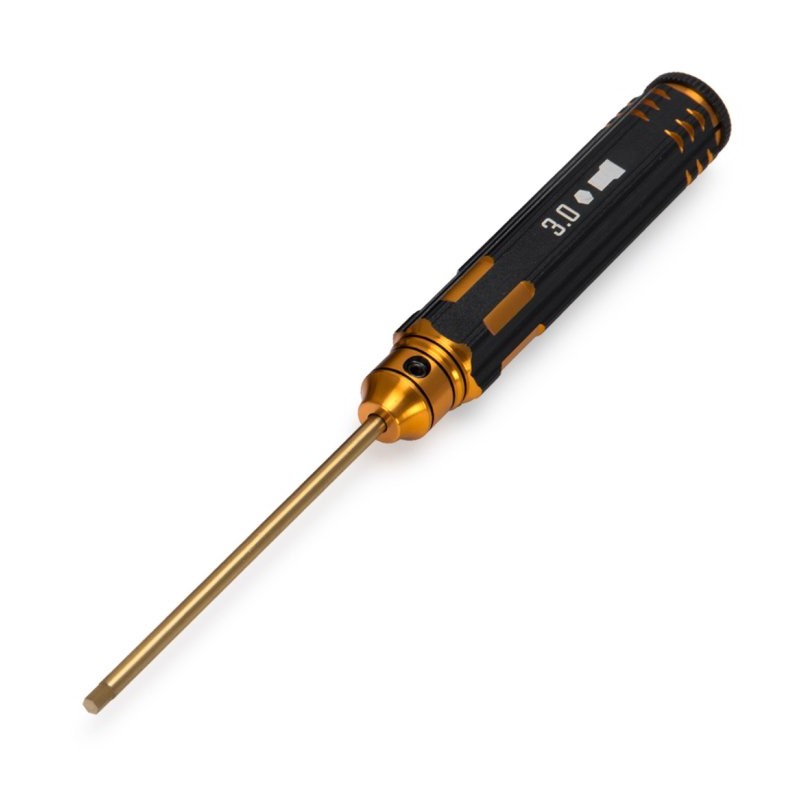 Pro TiN Insexnyckel Rak - 3.0mm