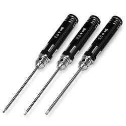 Insexnyckel med Kula Set - 2, 2.5 & 3mm