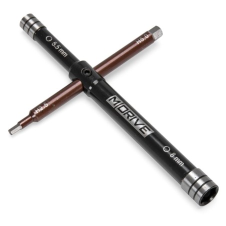 Multi Glödstift Verktyg - Muttrar: 8/5.5mm & Insex: 2.5/5mm
