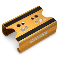 Car Stand Aluminium Gold - 165x105x60mm