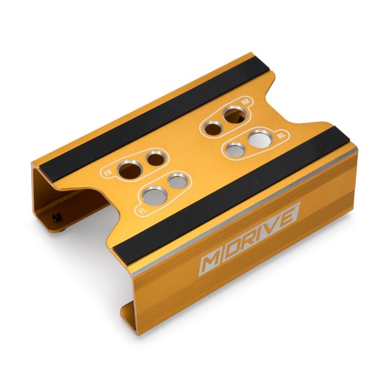Car Stand Aluminium Gold - 165x105x60mm
