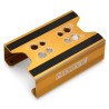 Car Stand Aluminium Gold - 165x105x60mm