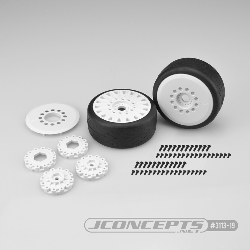 Speed Claw - platinum compound, Belted, pre-mounted on white #3395 wheels