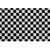 Oracover Fun 4 White-Black Checkered 2m
