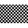 Oracover Fun 4 White-Black Checkered 2m