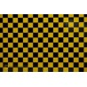 Oracover Fun 4 Yellow-Black Checkered 2m