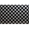 Oracover Fun 4 Silver-Black Checkered 2m