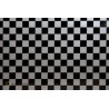 Oracover Fun 4 Silver-Black Checkered 2m