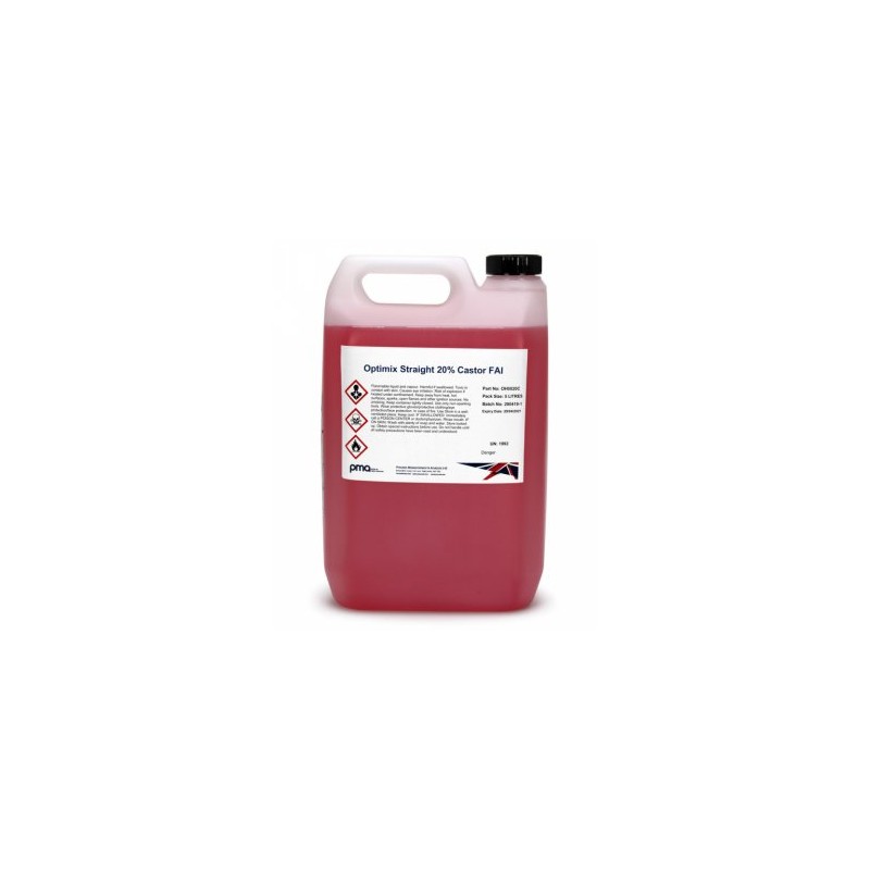 Optimix Straight Fuel 20% Caster, 0% Nitro FAI 5L