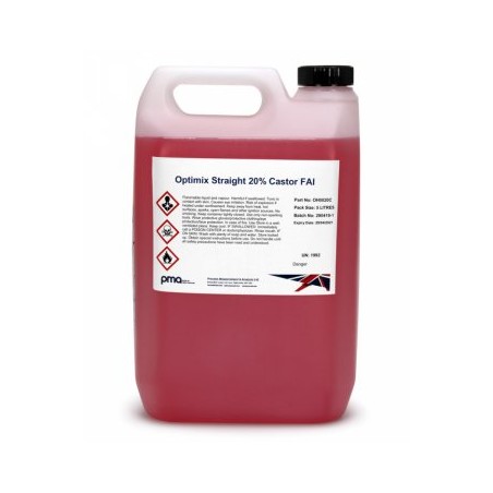 Optimix Straight Fuel 20% Caster, 0% Nitro FAI 5L
