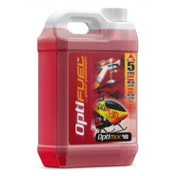 Optimix Fuel 16% Nitro, 18% Klotz oil. Suitable for Heli 5L
