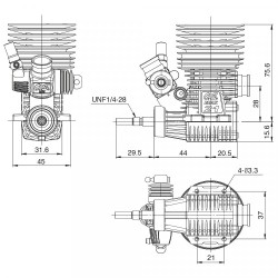 O.S. MAX-R21 On-Road