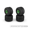 Renegades - blue compound, 1/24th mini monster truck tire - (Fits - 3442 Tribute - 1/24th Mini Monster Truck wheel)
