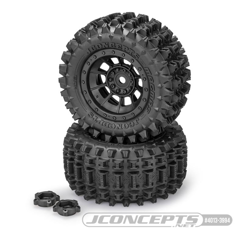 Magmas - X-Maxx tire, Platinum compound - pre-mounted on 3425B JConcepts wheels