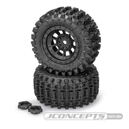 Magmas - X-Maxx tire, Platinum compound - pre-mounted on 3425B JConcepts wheels