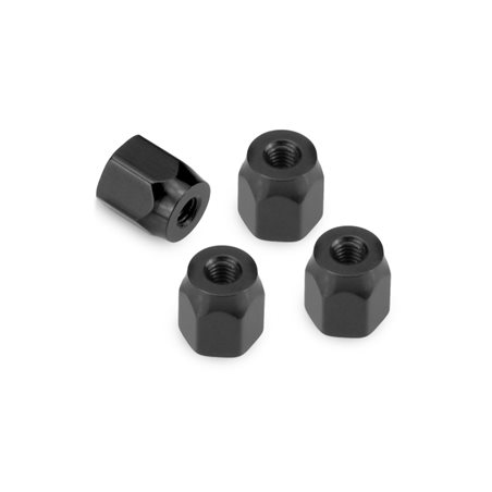 JConcepts - Traxxas Slash 4x4, F&R short shock mount standoff - black