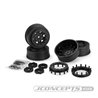 Tremor, Traxxas UDR front & rear wheel - black - 4pc.