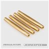 Regulator brass chassis brace tube - 4pc