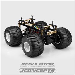 Regulator brass chassis brace tube - 4pc