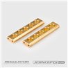 Regulator brass horizonal chassis member - 2pc