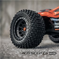 Choppers - X-Maxx tire, Platinum compound - pre-mounted on 3425B JConcepts wheels