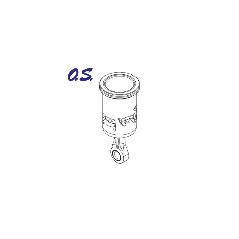 Piston, Sleeve &amp; Conrod SPEED R2103