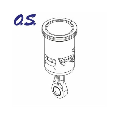 Piston, Sleeve &amp; Conrod SPEED R2103