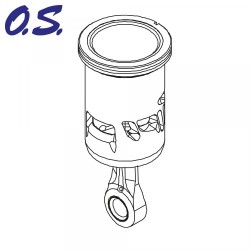 Piston, Sleeve &amp; Conrod SPEED R2103